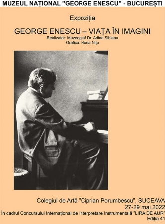 Expoziția ”George Enescu - viața în imagini” la Suceava